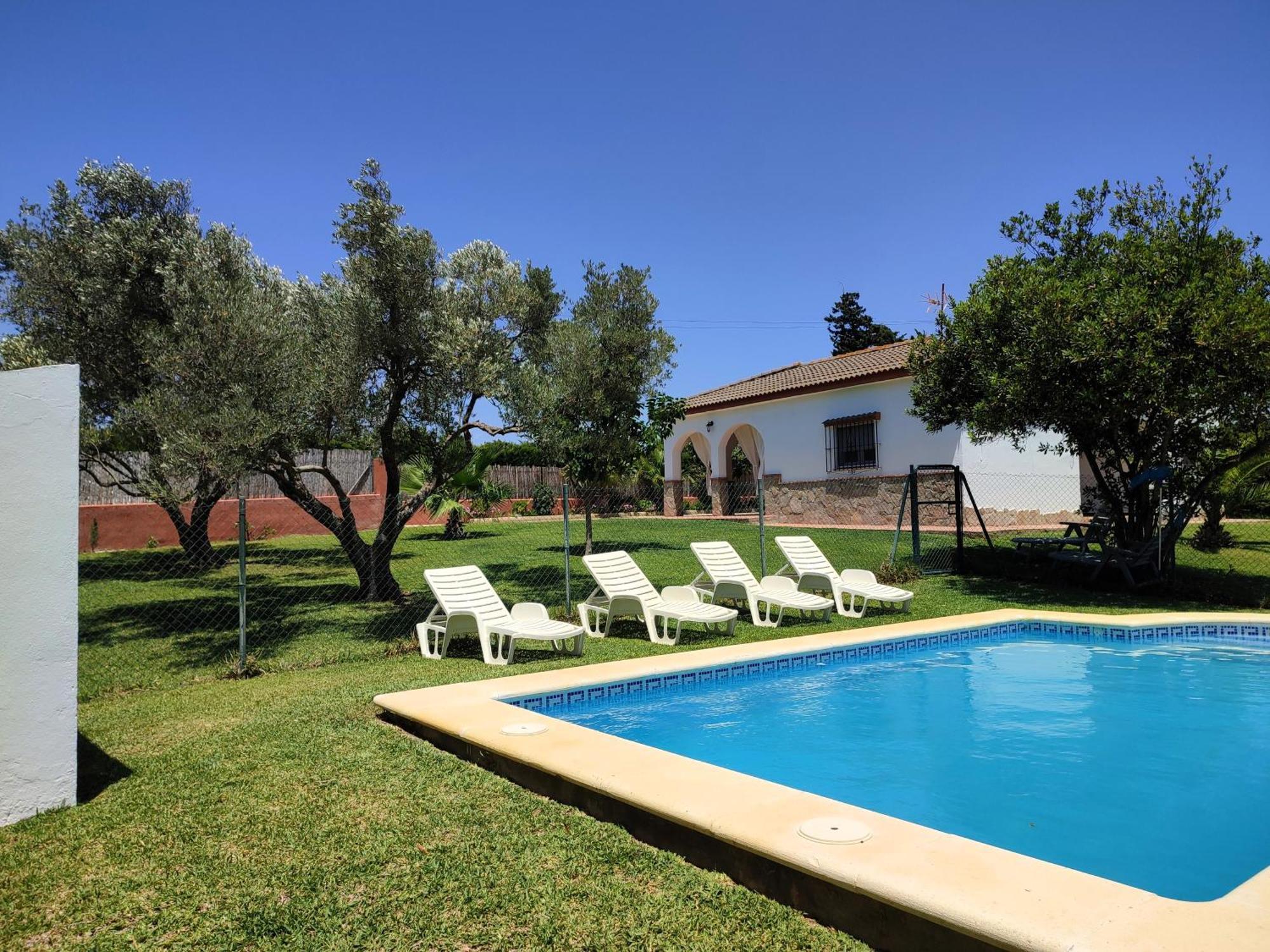 Casa Rural El Laurel Con Piscina Privada 科尼尔-德拉弗龙特拉 外观 照片