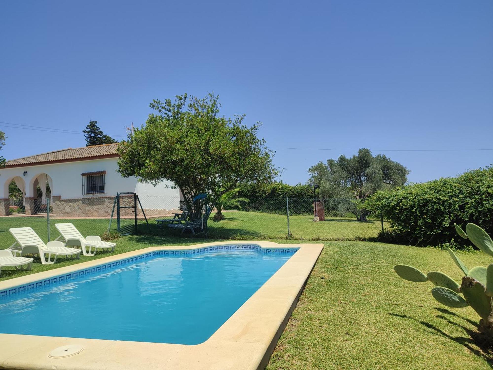Casa Rural El Laurel Con Piscina Privada 科尼尔-德拉弗龙特拉 外观 照片